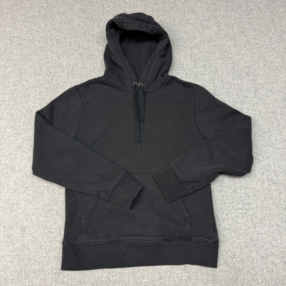 Amazon Essentials Hoodie Size Small Black Pullover Fleece Sweatshirt Hooded 0942